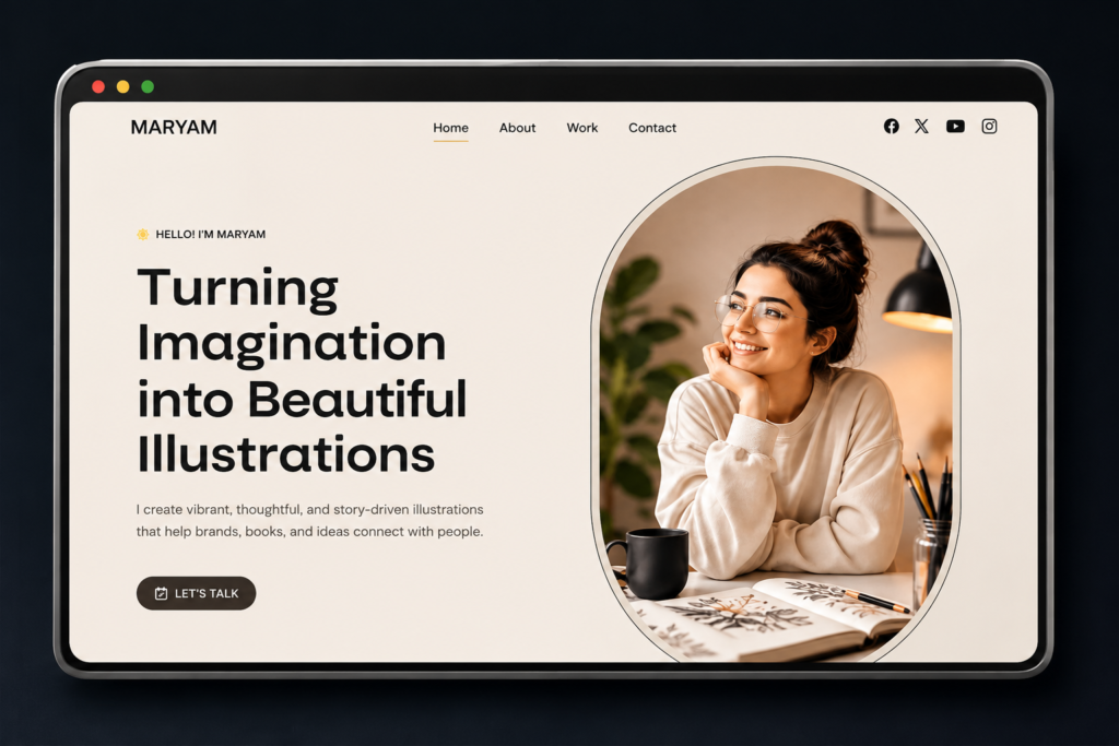 our demo web for you